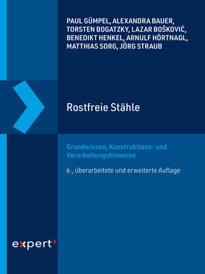cover image of Rostfreie Stähle
